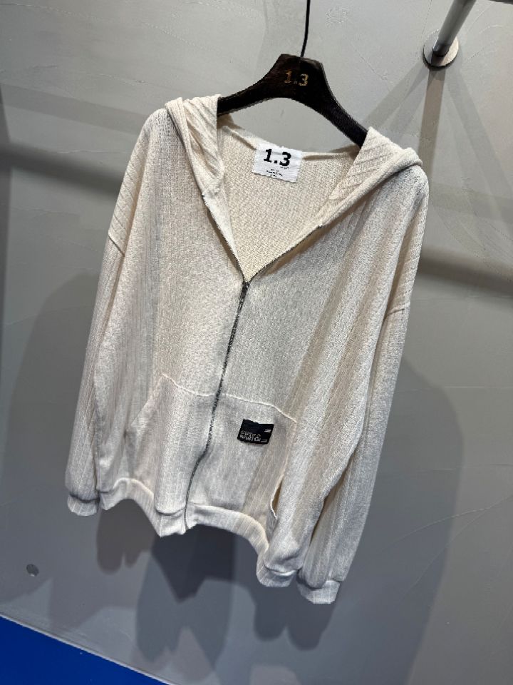 1.3東大門㊣直郵女裝新品25秋冬熱賣真品職業休閑針織衫兜帽1.3針織衫