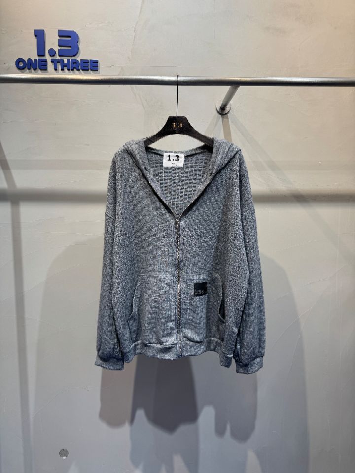 1.3東大門㊣直郵女裝新品25秋冬熱賣真品職業休閑針織衫兜帽1.3針織衫圖色3
