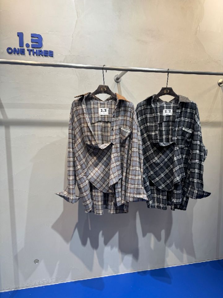 1.3東大門㊣實拍女士新品真品休閑職業時尚25秋冬襯衫蕾絲衫1.3襯衫/蕾絲衫