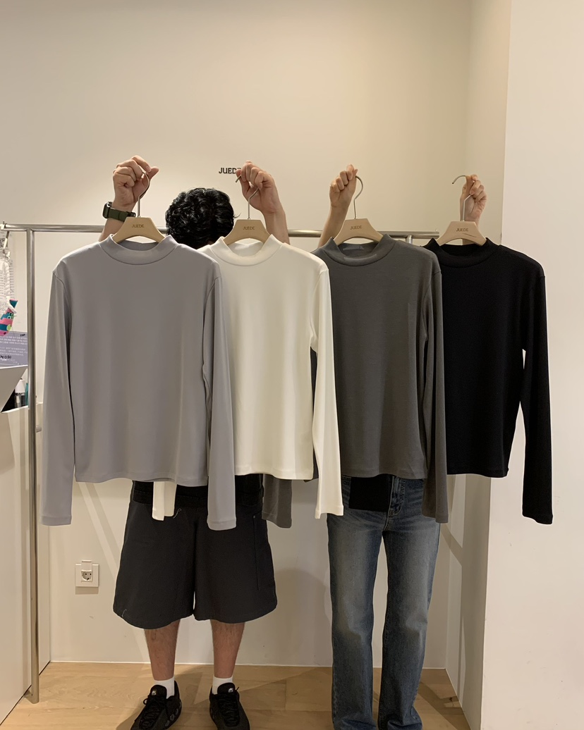 JUEDE（此品牌容易投訴）韓國代購㊣女士新品休閑推薦長袖T恤JUEDE長袖T恤