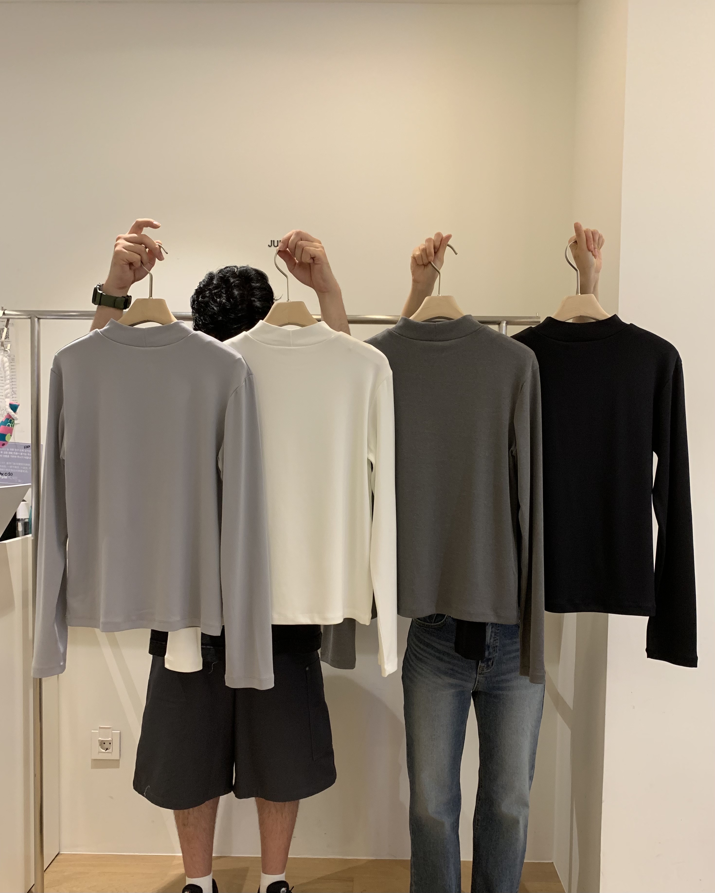 JUEDE（此品牌容易投訴）韓國代購㊣女士新品休閑推薦長袖T恤JUEDE長袖T恤