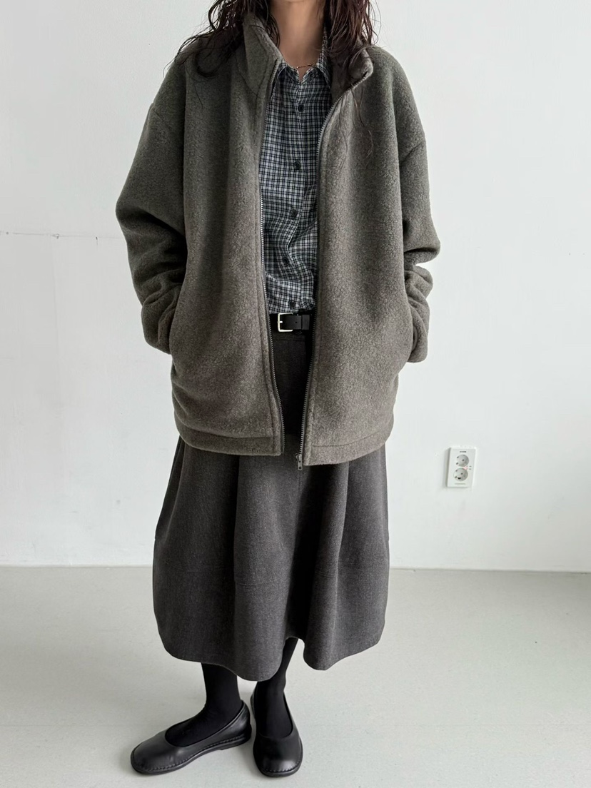 MINIMUZE東大門㊣實拍女士新品熱賣職業推薦休閑25秋冬夾克拉鏈MINIMUZE夾克