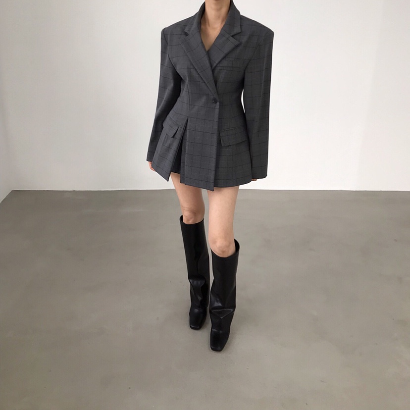 2TWO MOON東大門㊣實拍女裝新款時尚休閑25秋冬職業推薦夾克2TWO MOON夾克