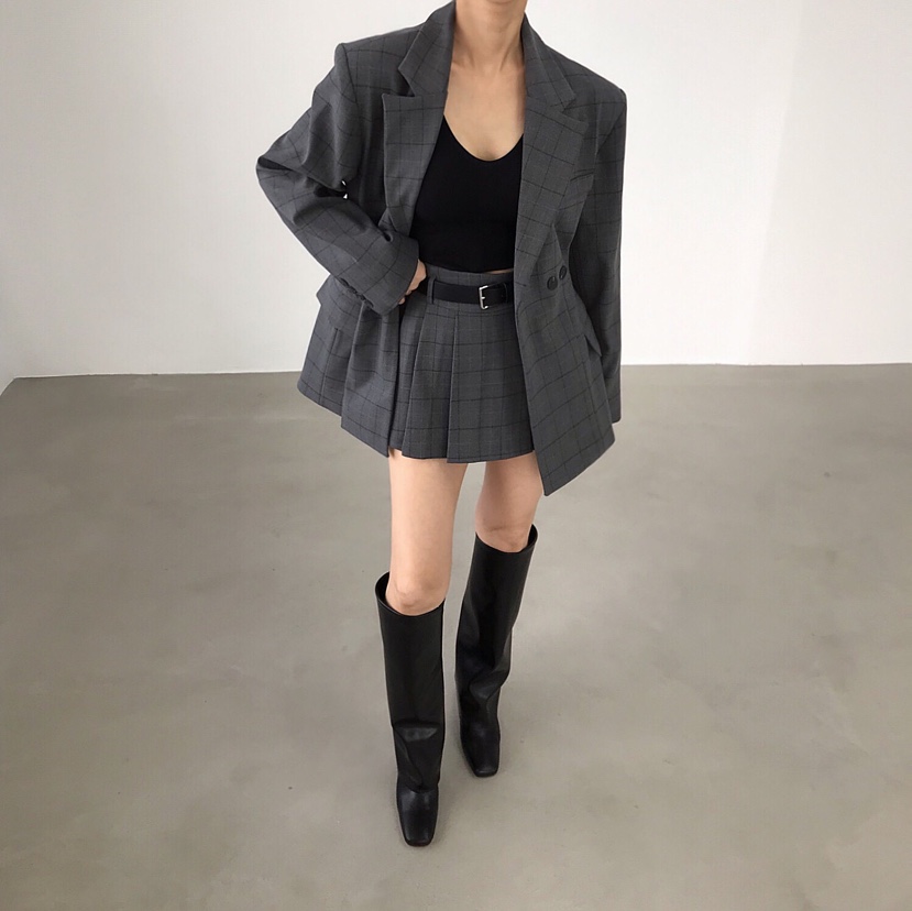 2TWO MOON東大門㊣實拍女裝新款時尚休閑25秋冬職業推薦夾克2TWO MOON夾克