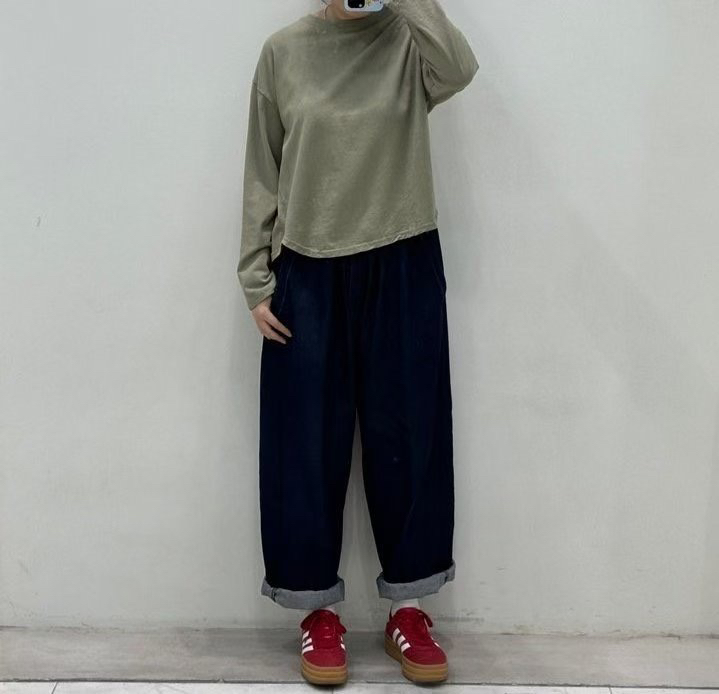 ZACCU東大門㊣直郵女裝新款時尚25秋冬人氣推薦職業長袖T恤ZACCU長袖T恤