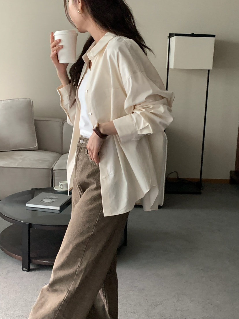 BLEECKER東大門㊣實拍女士新品推薦25秋冬熱賣職業襯衫蕾絲衫BLEECKER襯衫/蕾絲衫