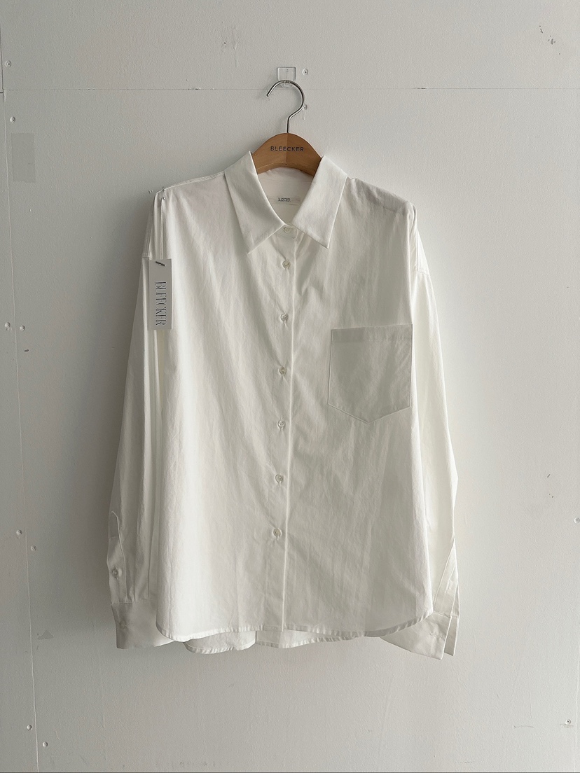 BLEECKER東大門㊣實拍女士新品推薦25秋冬熱賣職業襯衫蕾絲衫BLEECKER襯衫/蕾絲衫圖色1