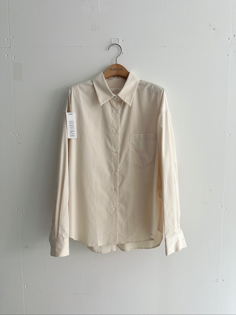BLEECKER東大門㊣實拍女士新品推薦25秋冬熱賣職業襯衫蕾絲衫BLEECKER襯衫/蕾絲衫圖色2