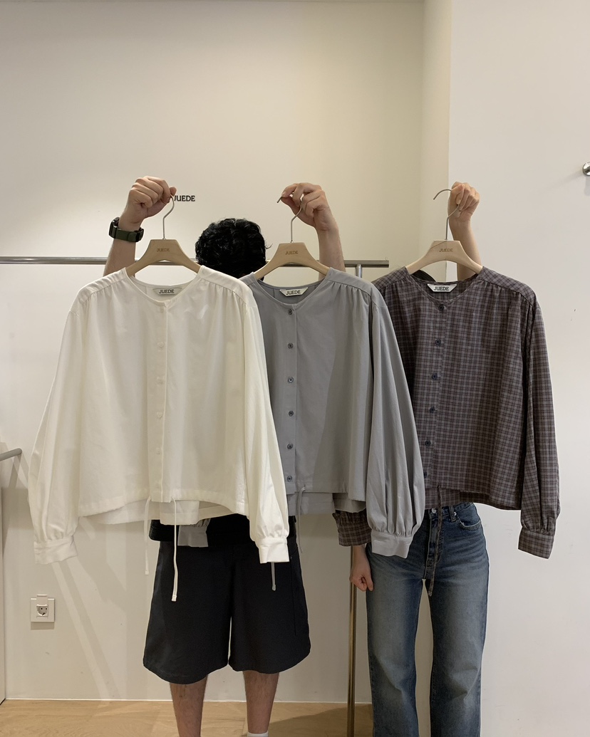 JUEDE（此品牌容易投訴）東大門㊣直郵女裝新款休閑襯衫蕾絲衫JUEDE襯衫/蕾絲衫