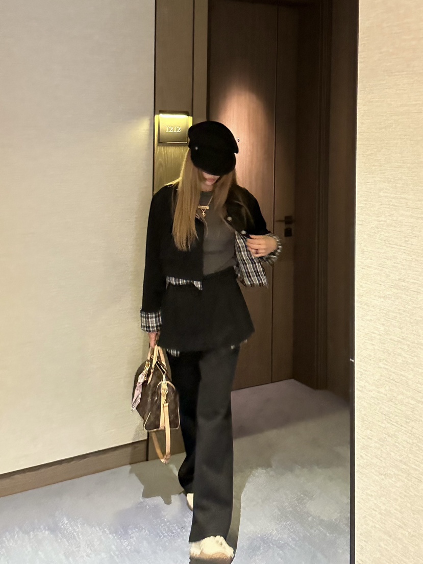 ZEROZERO東大門㊣代購女士新品真品職業休閑25秋冬休閑褲喇叭ZEROZERO休閑褲圖色3