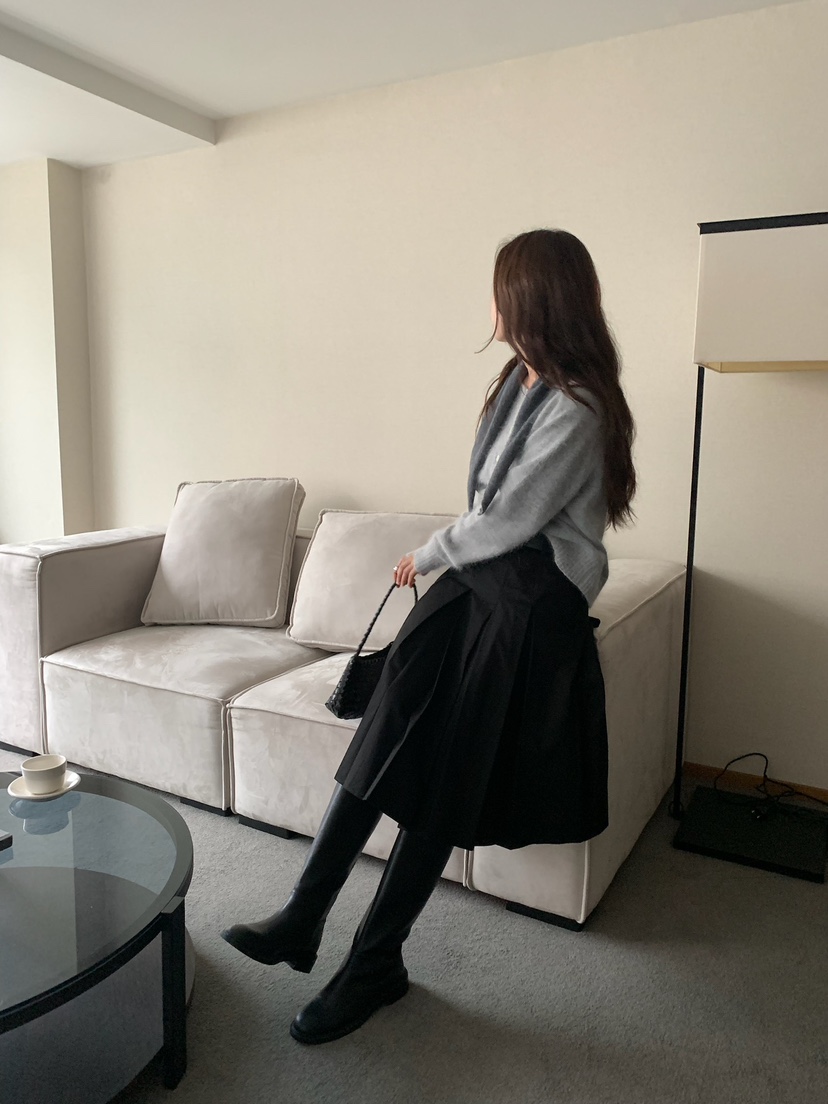 BLEECKER東大門㊣直郵女士新款熱賣時尚真品人氣半身裙中短裙BLEECKER半身裙/中短裙