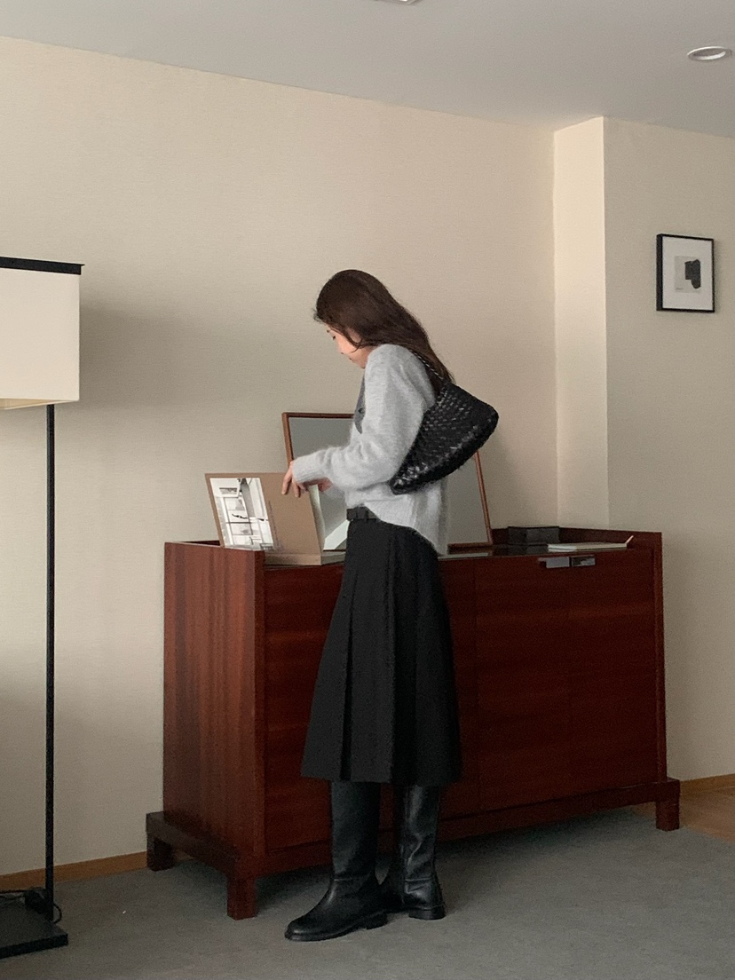 BLEECKER東大門㊣直郵女士新款熱賣時尚真品人氣半身裙中短裙BLEECKER半身裙/中短裙