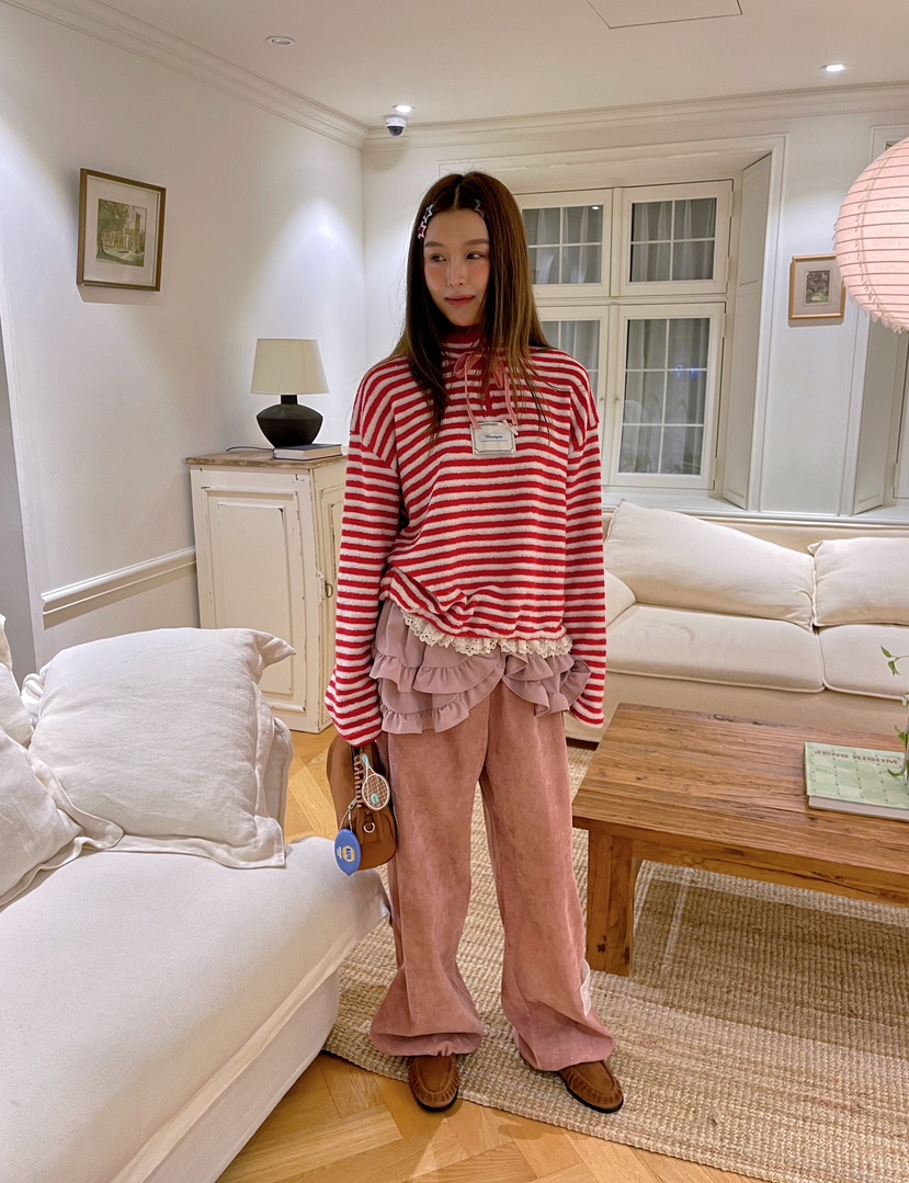 BOUTIQUE-L韓國代購㊣女裝新款時尚人氣25秋冬熱賣職業衛衣BOUTIQUE-L衛衣