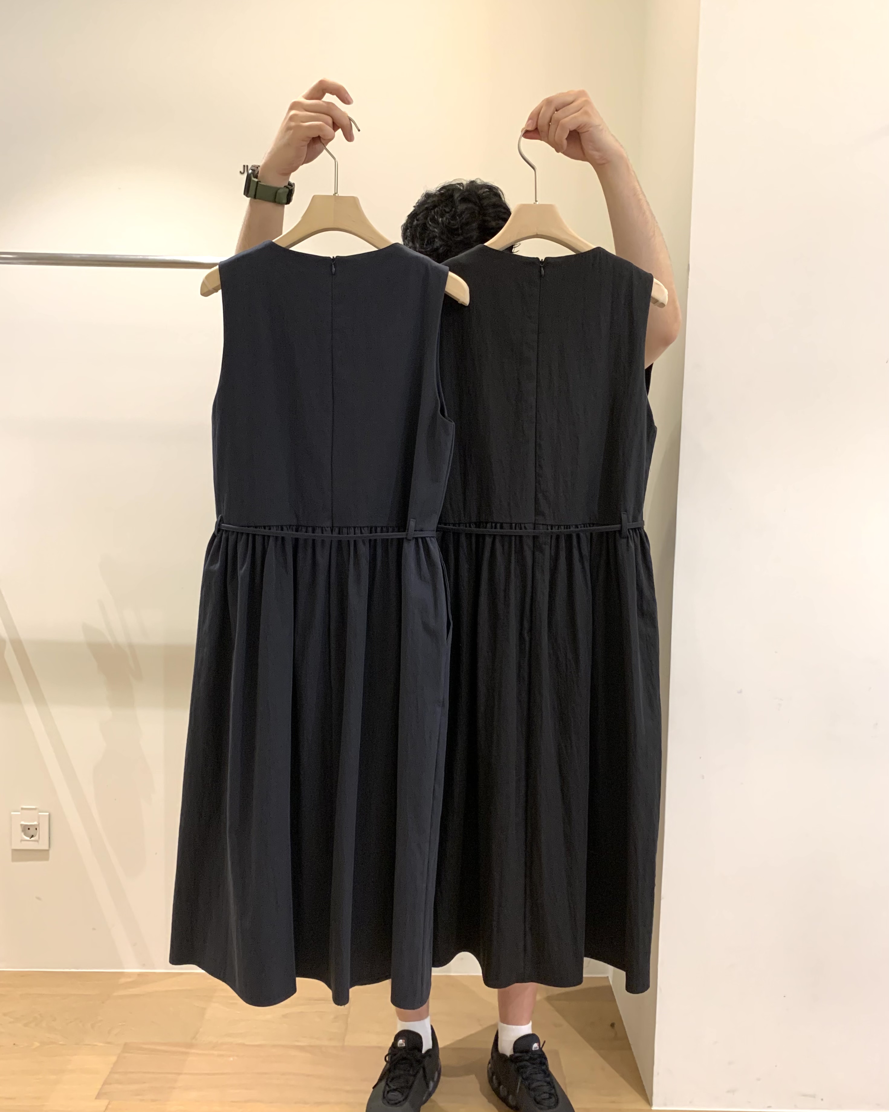JUEDE（此品牌容易投訴）東大門㊣實拍女裝新款職業連衣裙含腰繩JUEDE連衣裙