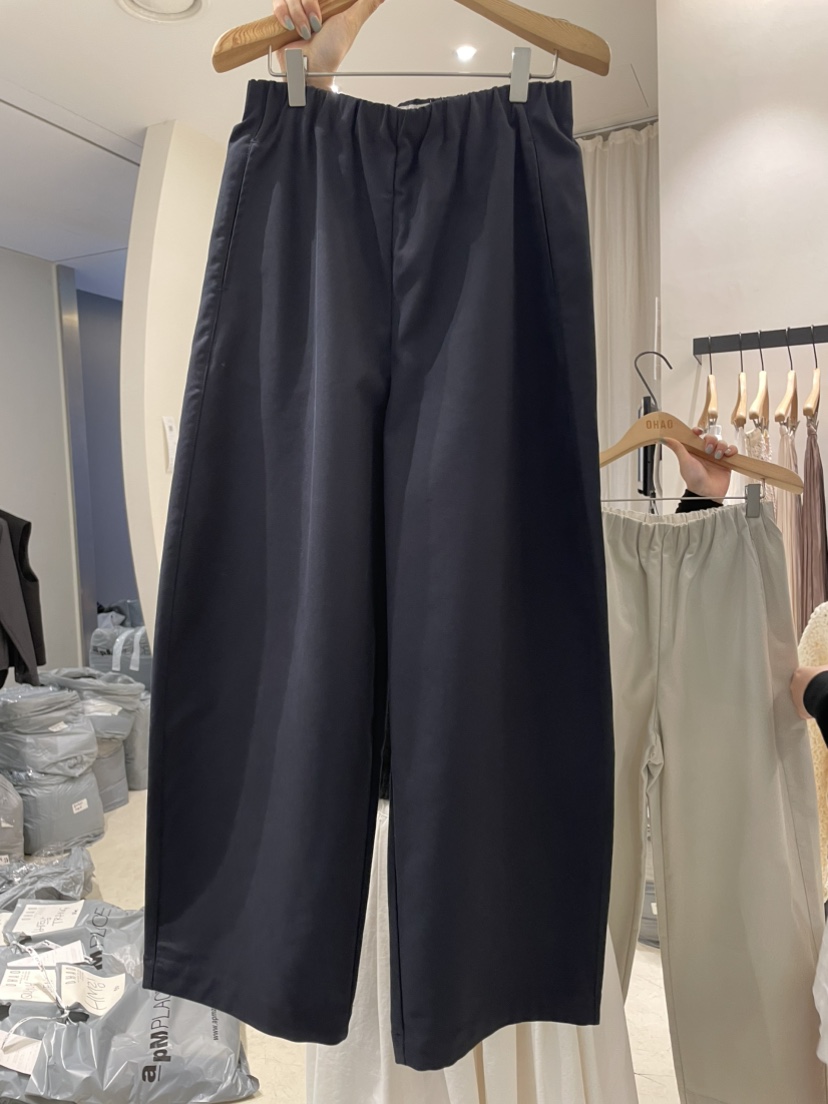 OHAO韓國代購㊣女裝新品熱賣人氣休閑職業25秋冬時尚休閑褲OHAO/HA MONG休閑褲圖色1
