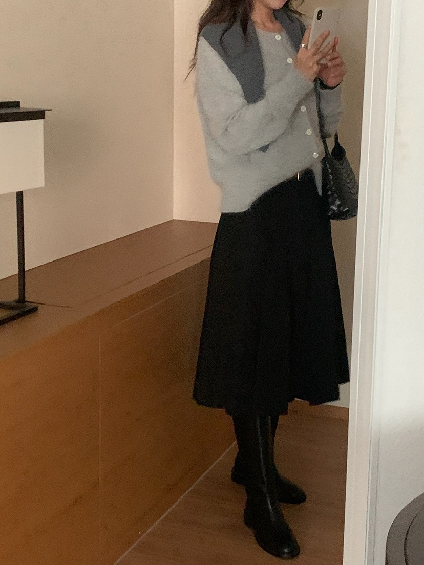 BLEECKER東大門㊣實拍女士新品休閑熱賣時尚真品針織衫紐扣BLEECKER針織衫
