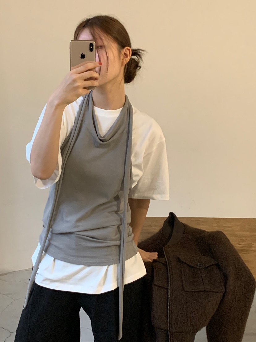 UNBOUND韓國直郵㊣女裝新款熱賣推薦25秋冬吊帶背心不含內搭UNBOUND吊帶/背心