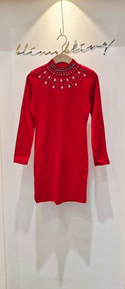BLING BLING-S東大門㊣實拍女士新品休閑時尚推薦熱賣連衣裙BLING BLING-S連衣裙圖色1
