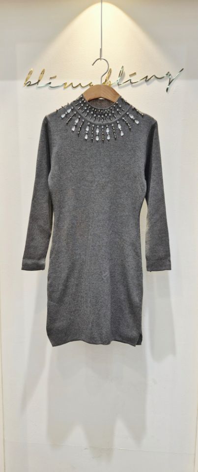 BLING BLING-S東大門㊣實拍女士新品休閑時尚推薦熱賣連衣裙BLING BLING-S連衣裙圖色2