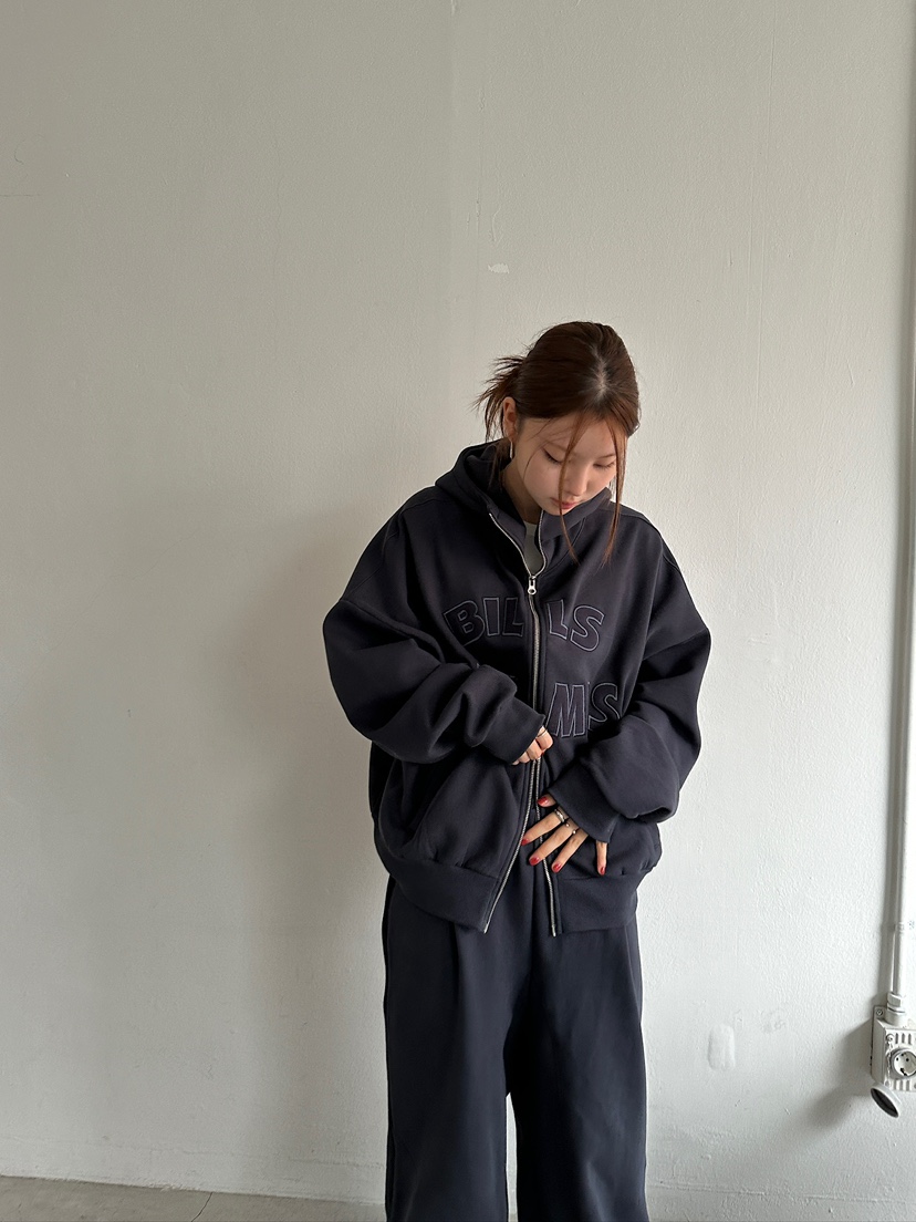 UNBOUND韓國代購㊣女裝新品推薦25秋冬職業人氣時尚衛衣拉鏈UNBOUND衛衣