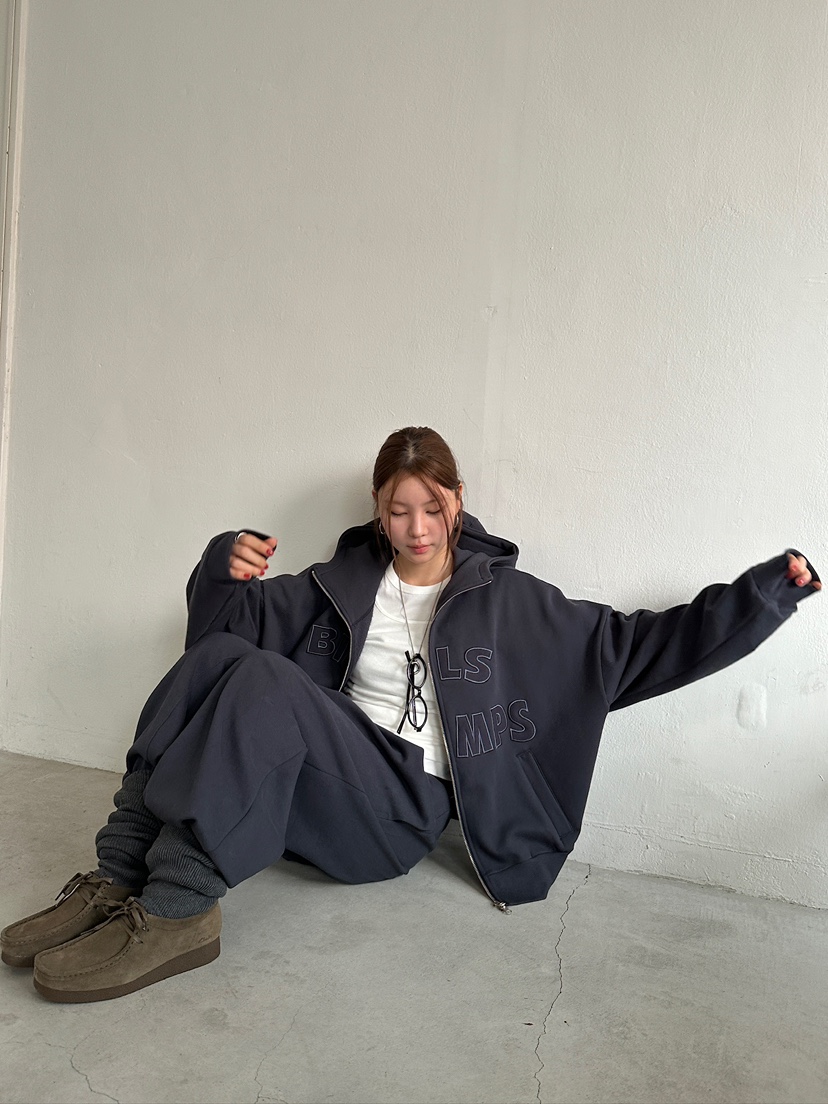 UNBOUND韓國代購㊣女裝新品推薦25秋冬職業人氣時尚衛衣拉鏈UNBOUND衛衣