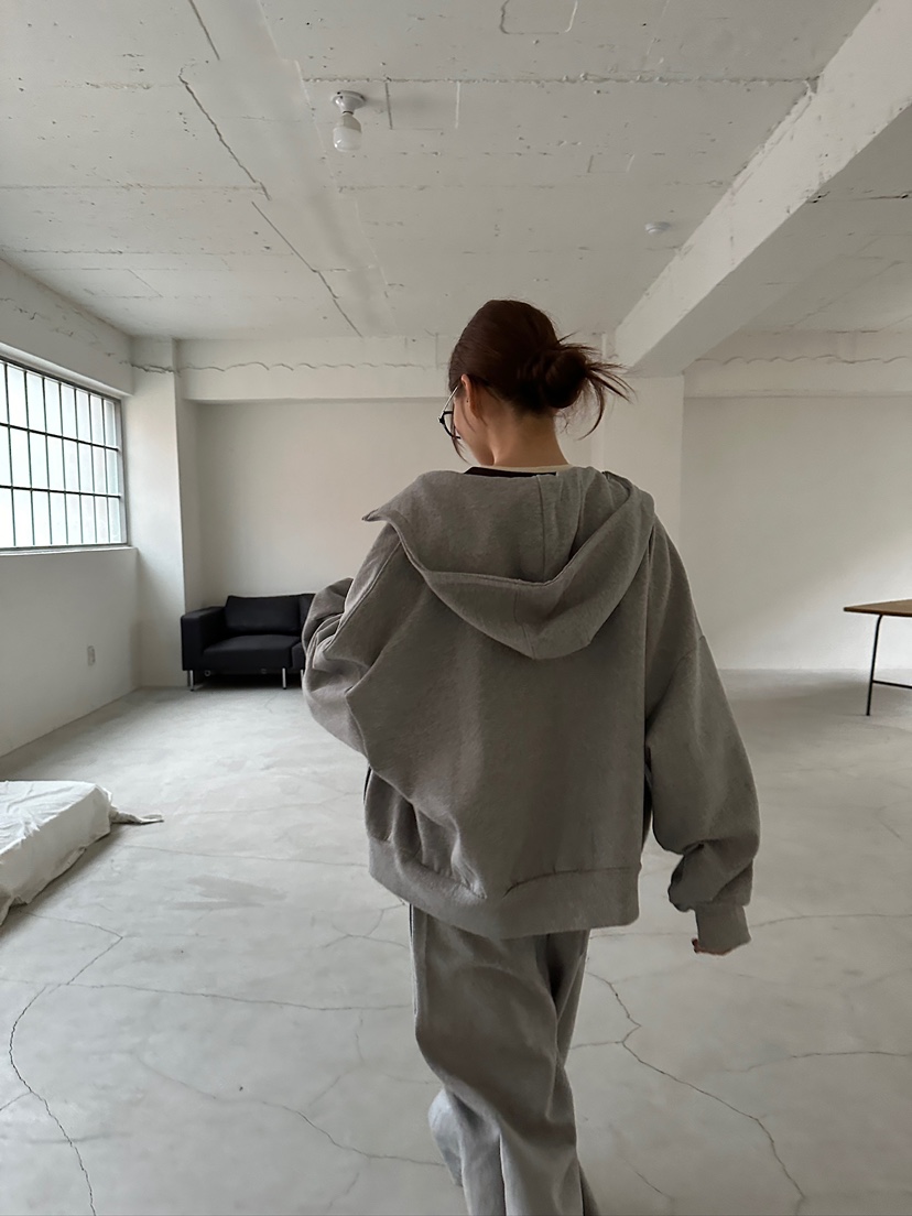 UNBOUND韓國代購㊣女裝新品推薦25秋冬職業人氣時尚衛衣拉鏈UNBOUND衛衣