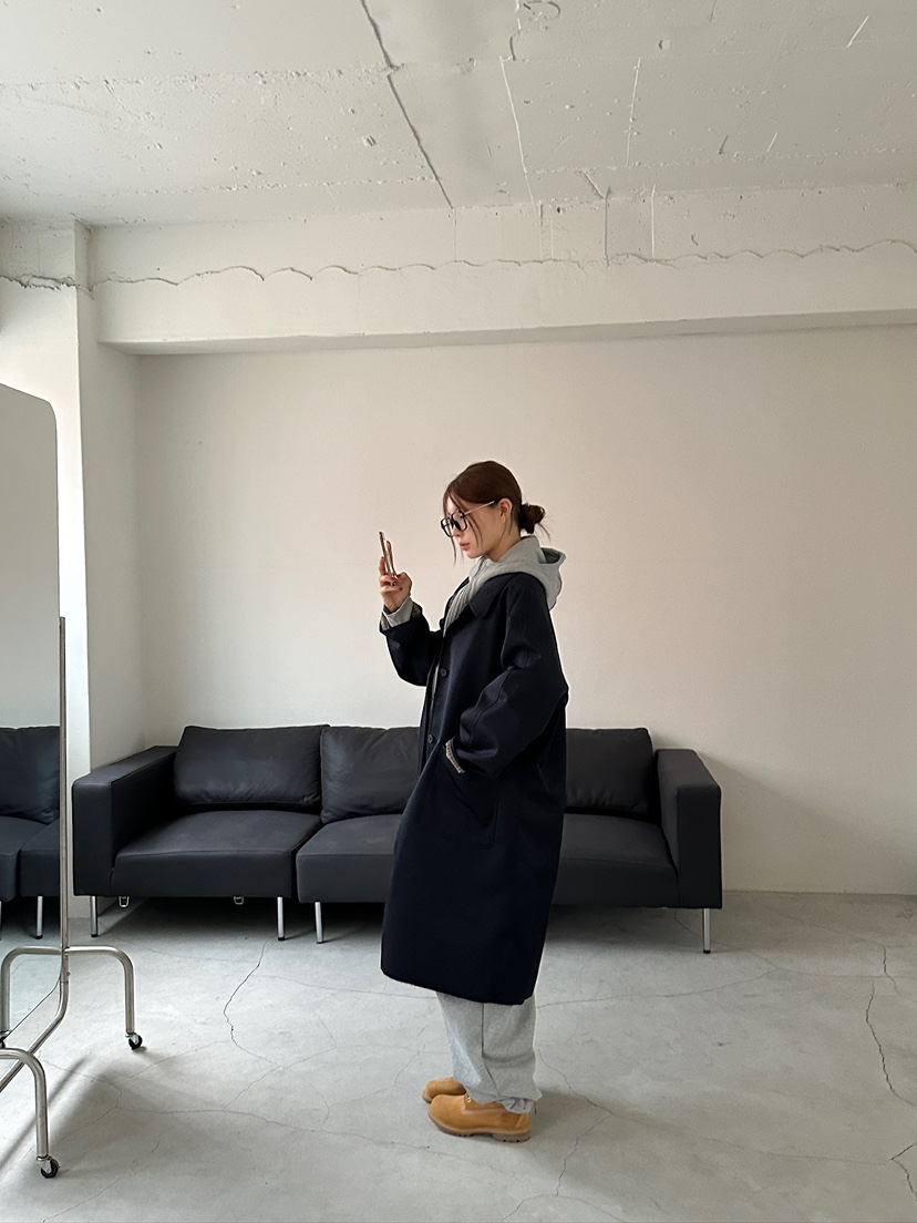UNBOUND東大門㊣代購女裝新品真品熱賣休閑人氣長款風衣雙面UNBOUND長款風衣