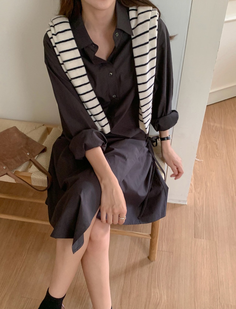 THE ABLE東大門㊣實拍女士新款熱賣休閑推薦時尚連衣裙裹身裙THE ABLE/TA連衣裙
