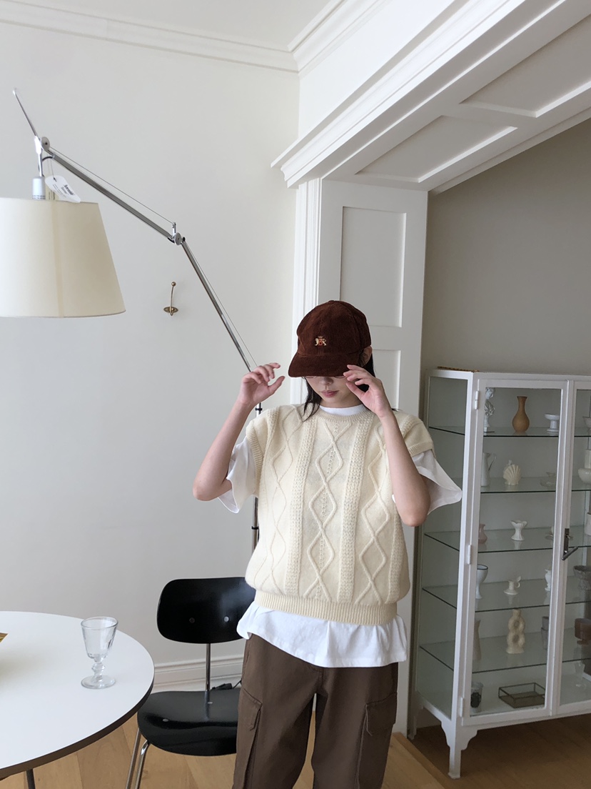 THE ABLE韓國直郵㊣女士新品職業休閑熱賣人氣吊帶背心羊毛THE ABLE/TA吊帶/背心