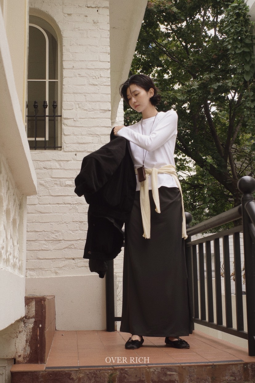 OVER RICH東大門㊣代購女裝新款人氣真品熱賣25秋冬夾克雙面OVER RICH夾克