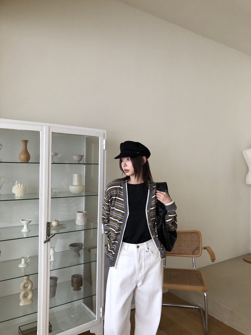 THE ABLE東大門㊣實拍女裝新品時尚職業推薦休閑針織衫開襟衫THE ABLE/TA針織衫
