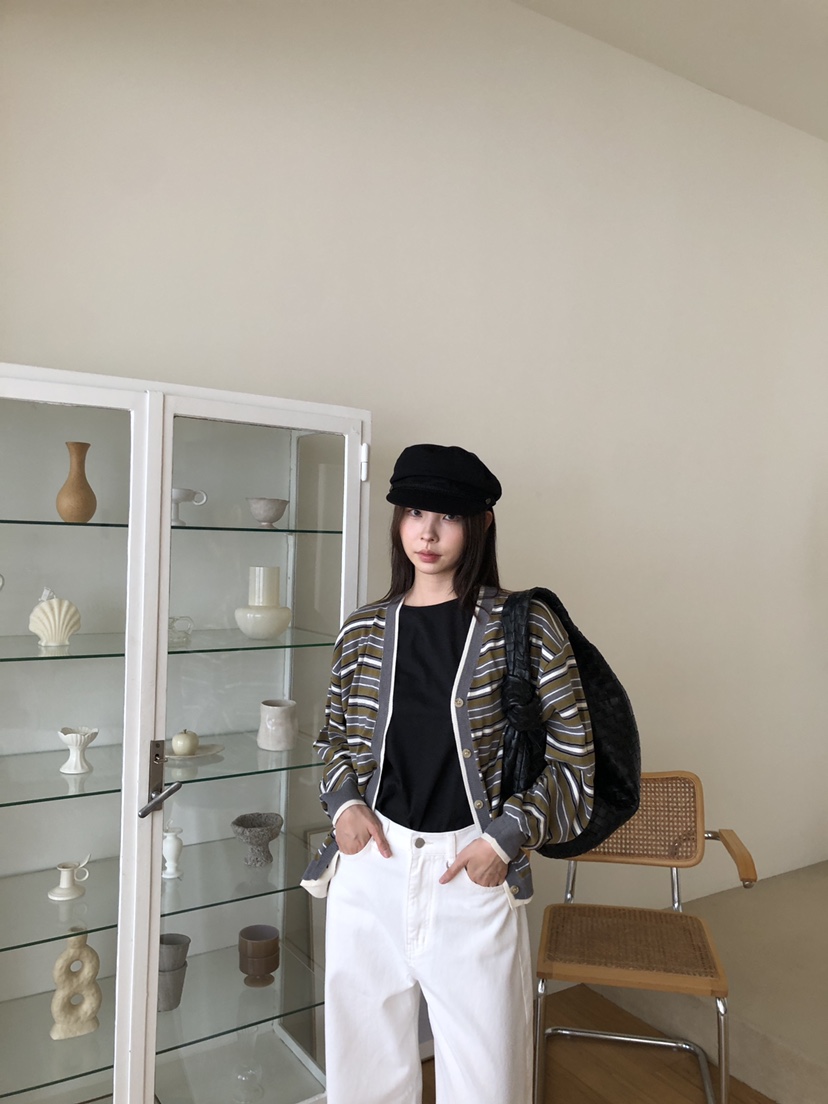 THE ABLE東大門㊣實拍女裝新品時尚職業推薦休閑針織衫開襟衫THE ABLE/TA針織衫