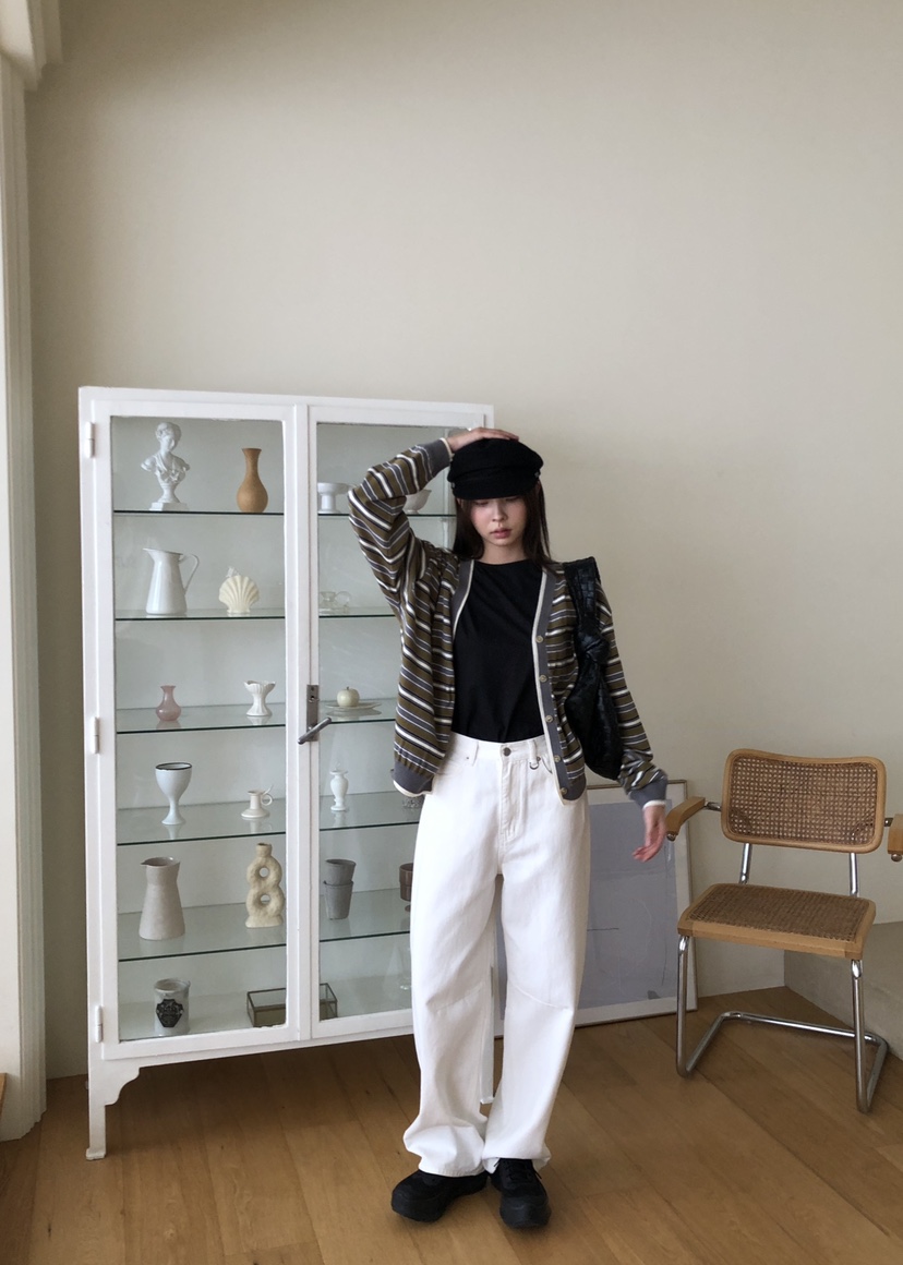 THE ABLE東大門㊣實拍女裝新品時尚職業推薦休閑針織衫開襟衫THE ABLE/TA針織衫
