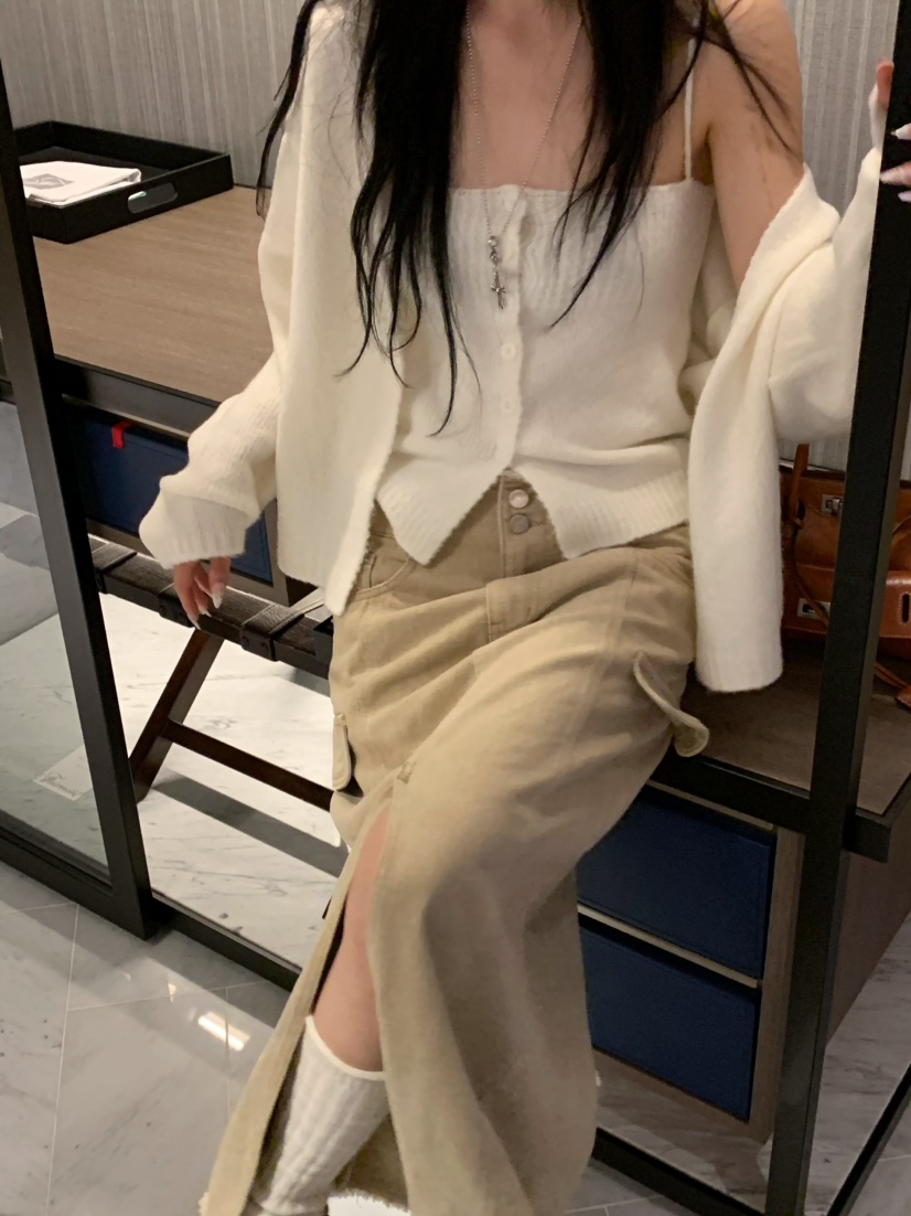 VIRKIN東大門㊣直郵女士新款熱賣推薦休閑人氣時尚25秋冬長裙VIRKIN長裙