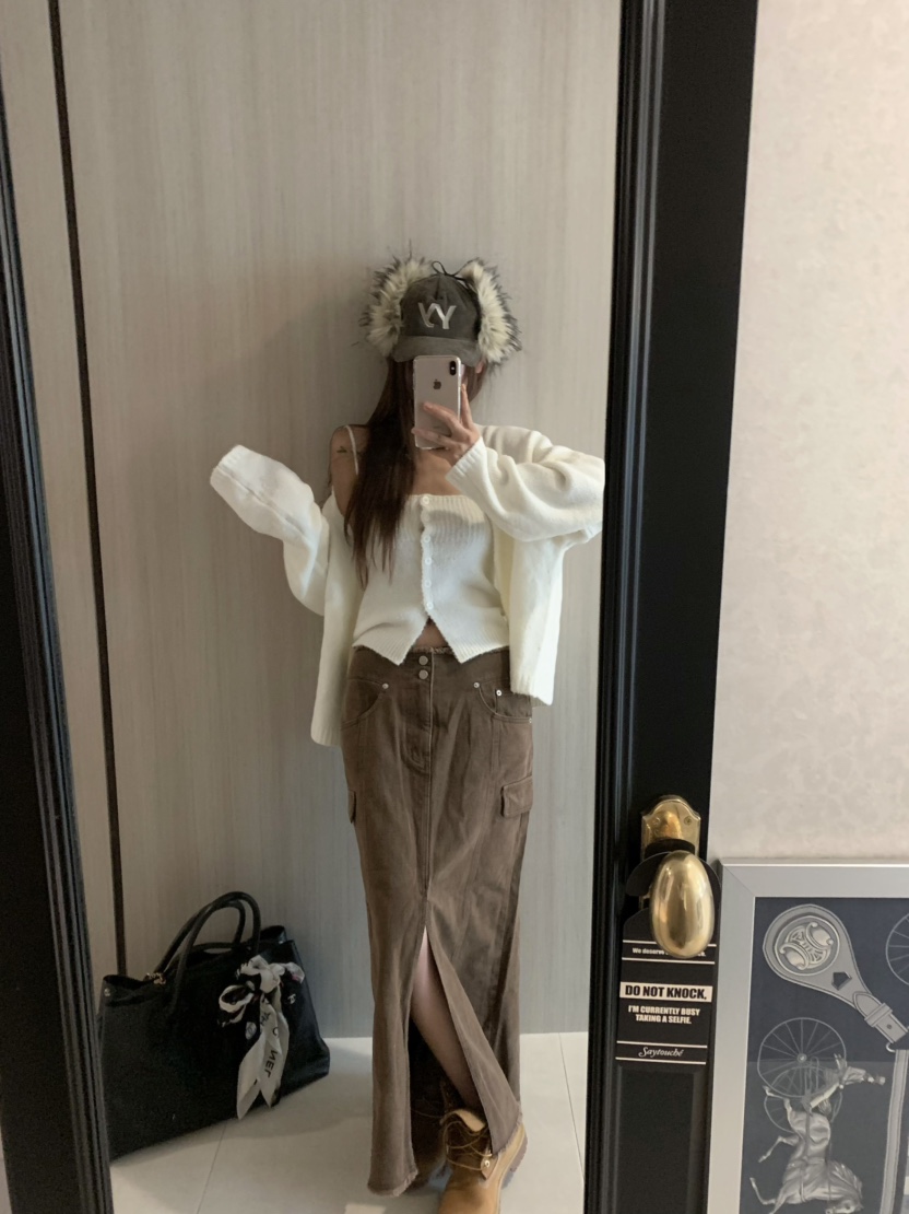 VIRKIN東大門㊣直郵女士新款熱賣推薦休閑人氣時尚25秋冬長裙VIRKIN長裙