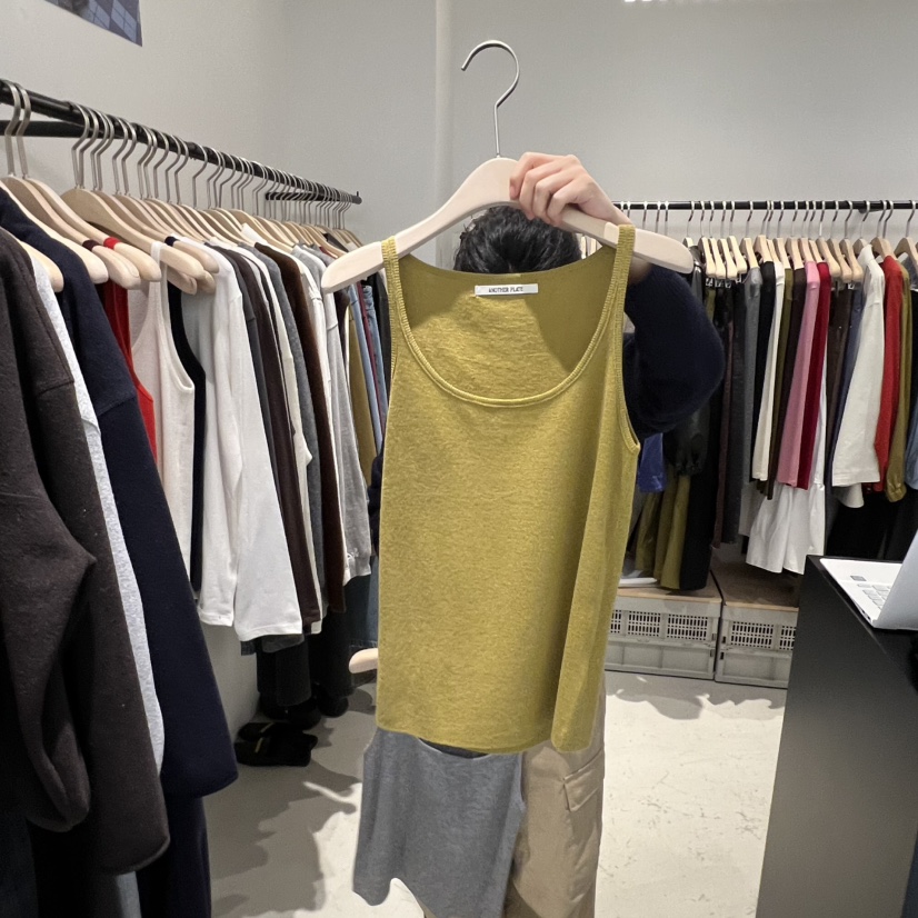 PLATE韓國直郵㊣女士新款25秋冬職業時尚推薦熱賣休閑吊帶背心PLATE吊帶/背心圖色3