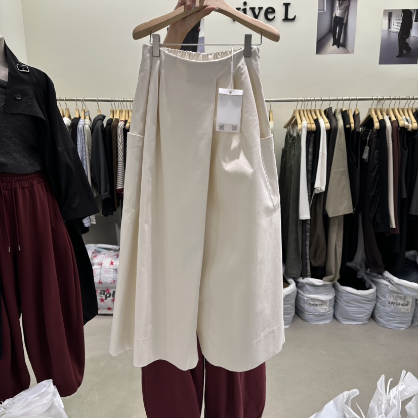 VIVEL韓國代購㊣女裝新品25秋冬時尚熱賣真品推薦人氣休閑褲VIVEL休閑褲圖色1