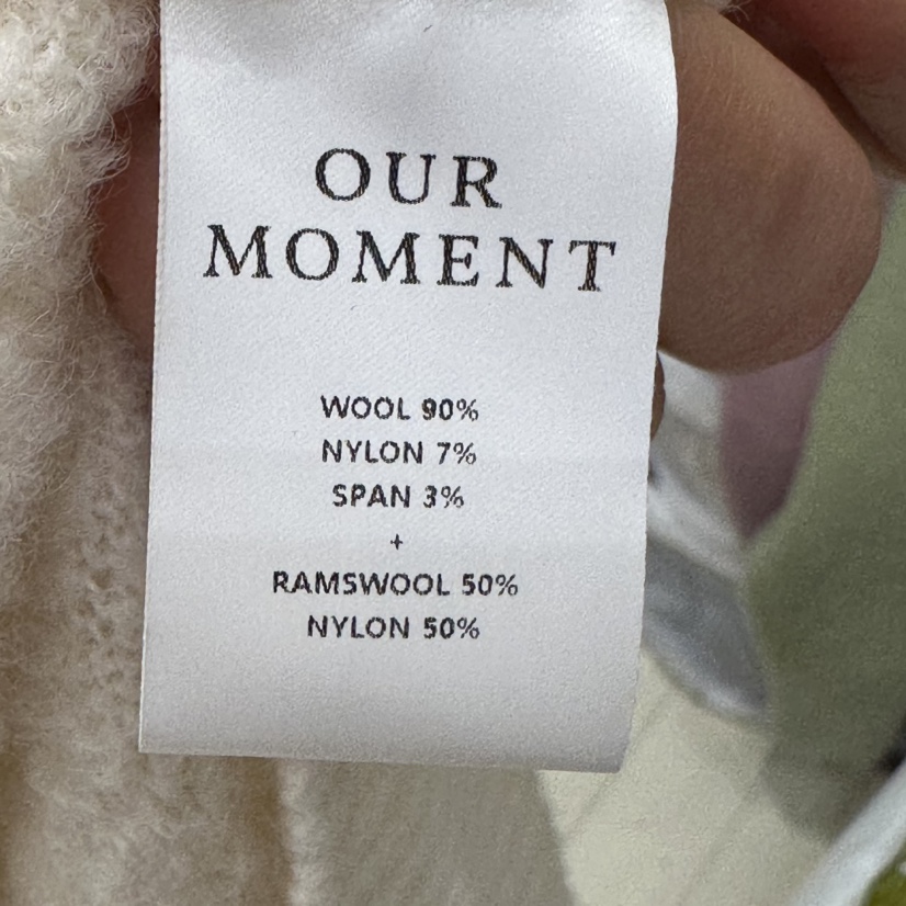 OURMOMENT韓國直郵㊣女裝新品人氣休閑25秋冬職業真品針織衫OURMOMENT針織衫