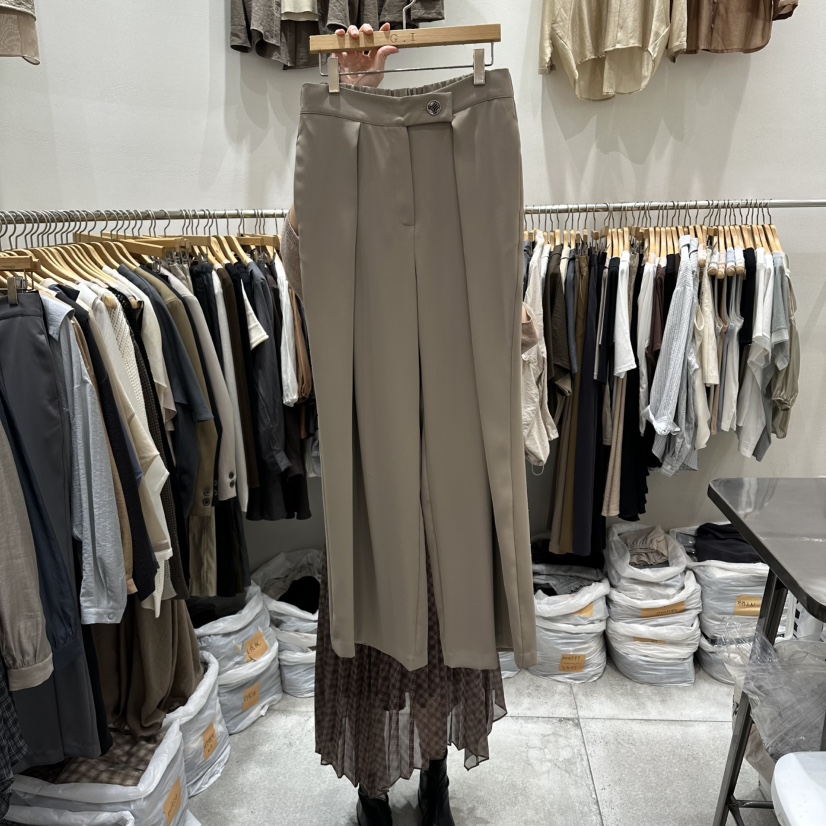 G.I-L韓國代購㊣女士新款25秋冬休閑職業人氣熱賣推薦休閑褲G.I-L休閑褲圖色1