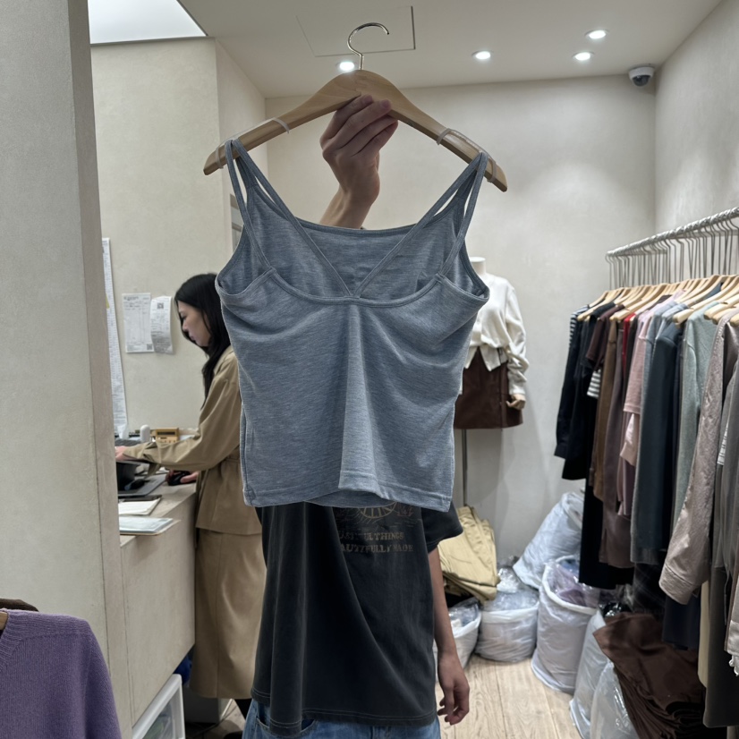 2ND GATE韓國代購㊣女裝新品人氣休閑時尚25秋冬熱賣吊帶背心2ND GATE吊帶/背心