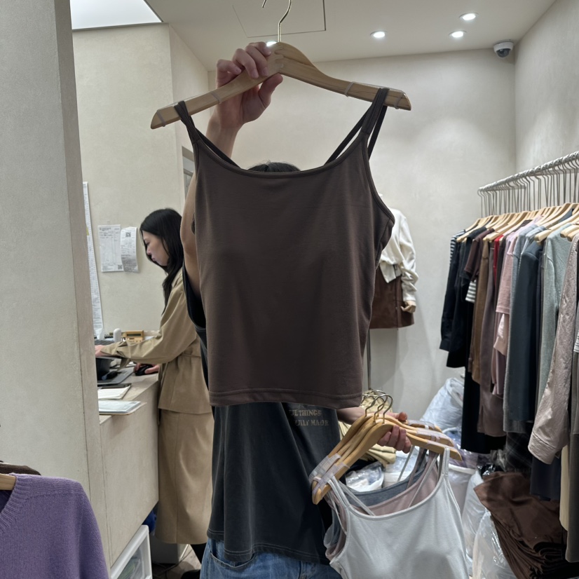 2ND GATE韓國代購㊣女裝新品人氣休閑時尚25秋冬熱賣吊帶背心2ND GATE吊帶/背心圖色5