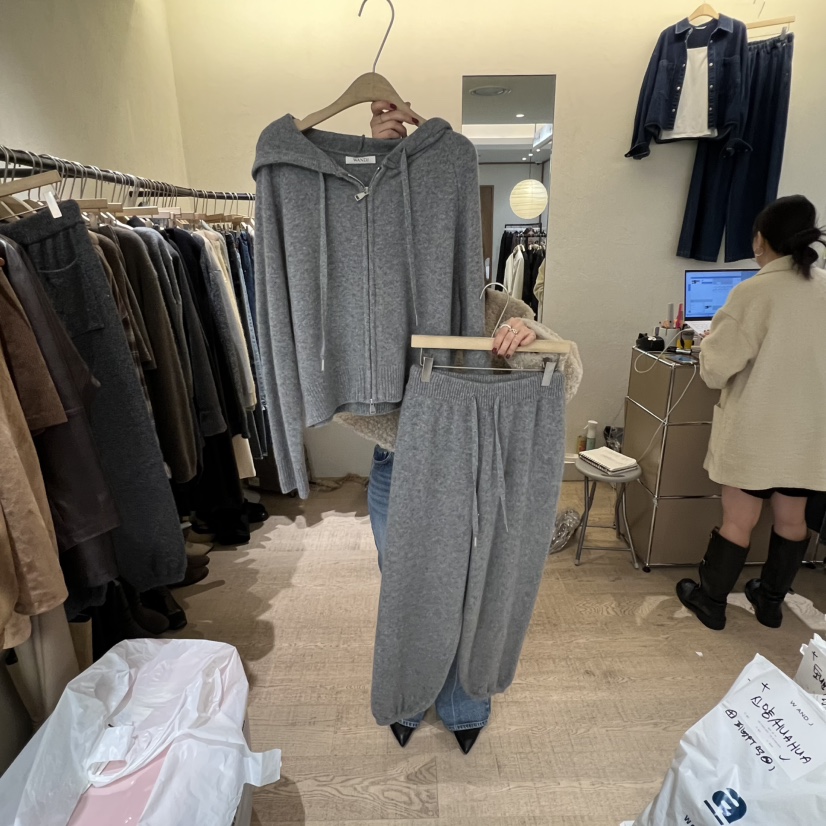 W AND J東大門㊣實拍女裝新款真品職業熱賣人氣時尚套裝套裝W AND J套裝圖色2