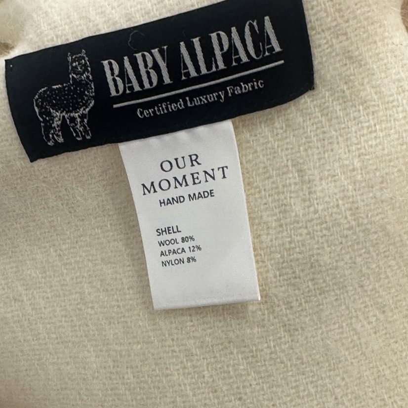 OURMOMENT東大門㊣直郵女裝新品時尚職業熱賣真品25秋冬夾克連帽OURMOMENT夾克