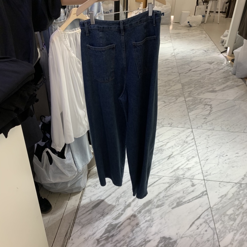 FLAT GARDEN/LA MUETTE/JAMIESTONE東大門㊣代購女士新品休閑牛仔褲FLAT GARDEN/LA MUETTE/JAMIESTONE牛仔褲