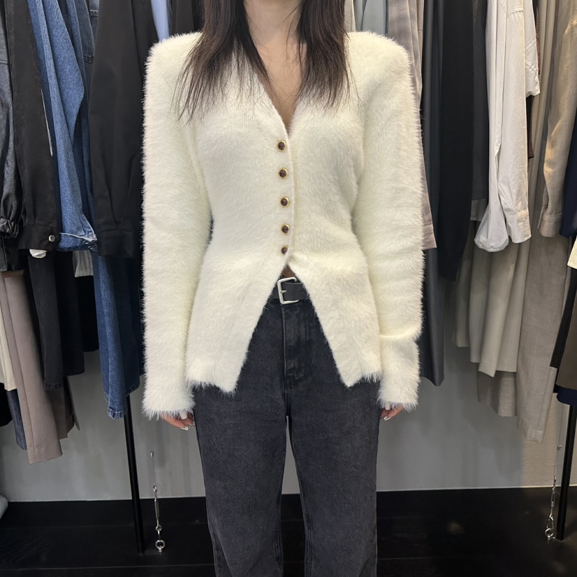 FLAMME TOIT東大門㊣實拍女士新品推薦人氣真品時尚針織衫FLAMME TOIT針織衫圖色1
