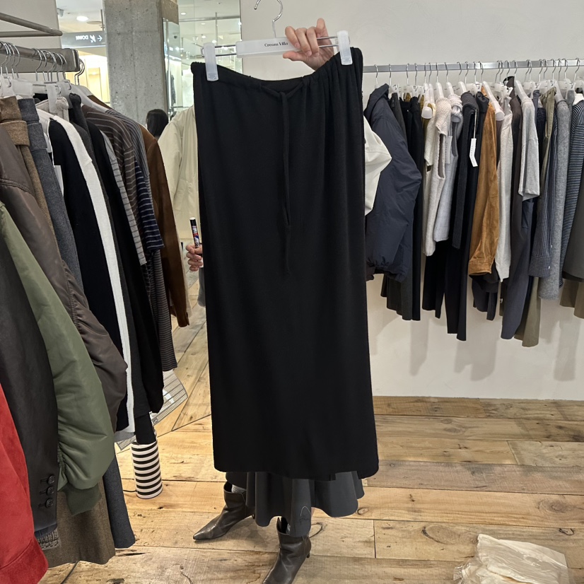 CREAM VILLA東大門㊣代購女士新品真品長裙CREAMVILLA長裙圖色3黑色