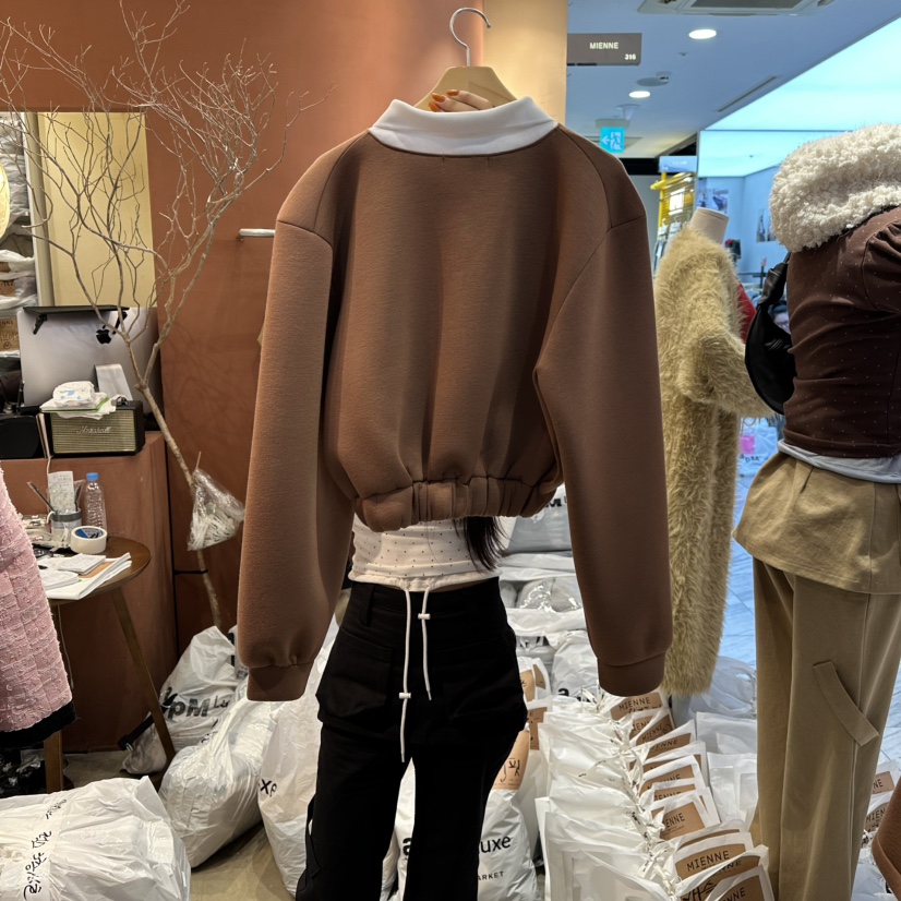 MIENNE韓國直郵㊣女士新款人氣熱賣推薦25秋冬時尚休閑衛衣MIENNE衛衣