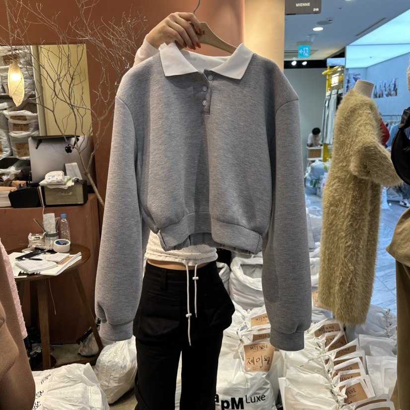 MIENNE韓國直郵㊣女士新款人氣熱賣推薦25秋冬時尚休閑衛衣MIENNE衛衣圖色2