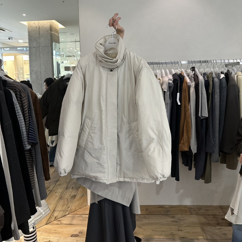 CREAM VILLA東大門㊣直郵女裝新款真品短款羽絨服填充鴨絨CREAMVILLA短款羽絨服圖色1