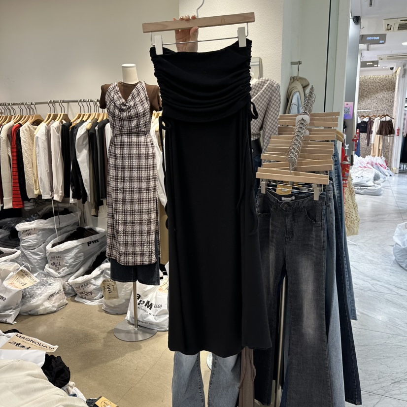 MAGNOLIA36-L東大門㊣代購女裝新款真品人氣時尚長裙安哥拉MAGNOLIA36-L長裙圖色3